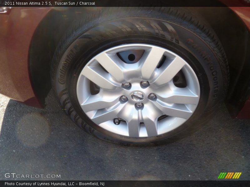 Tuscan Sun / Charcoal 2011 Nissan Altima 2.5 S