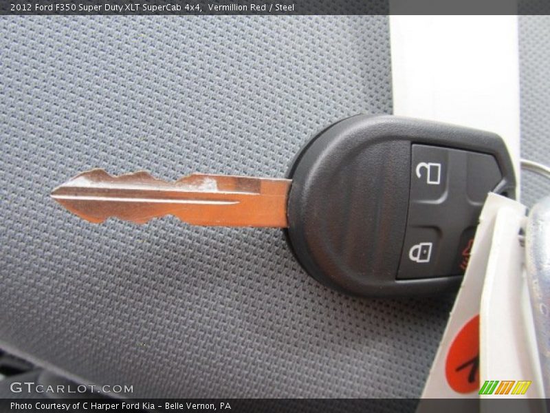 Keys of 2012 F350 Super Duty XLT SuperCab 4x4