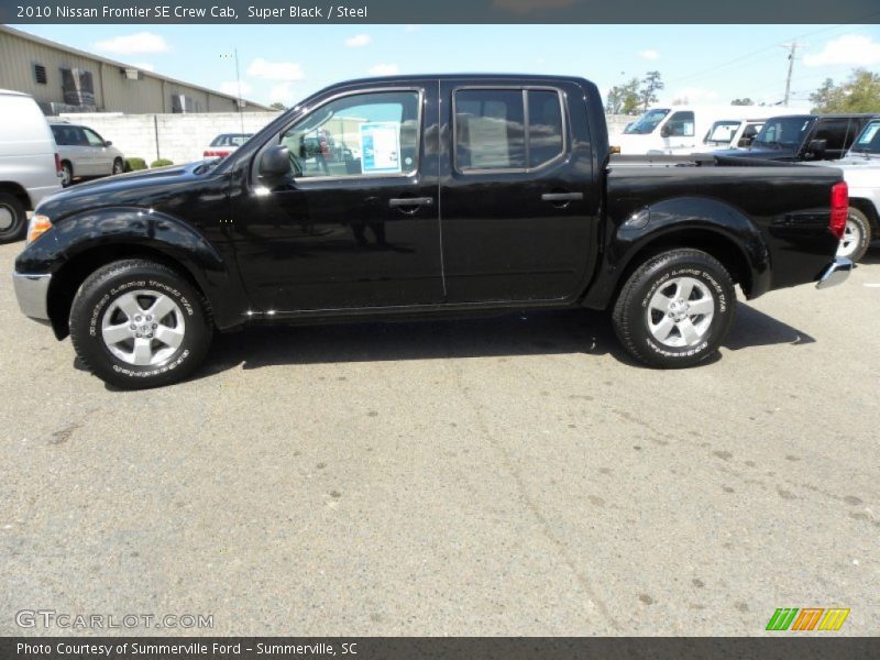 Super Black / Steel 2010 Nissan Frontier SE Crew Cab