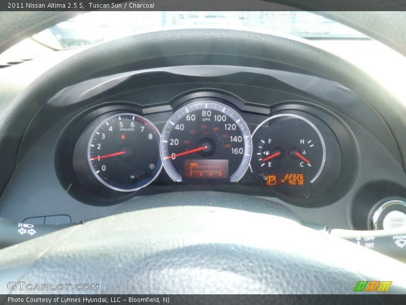 Tuscan Sun / Charcoal 2011 Nissan Altima 2.5 S