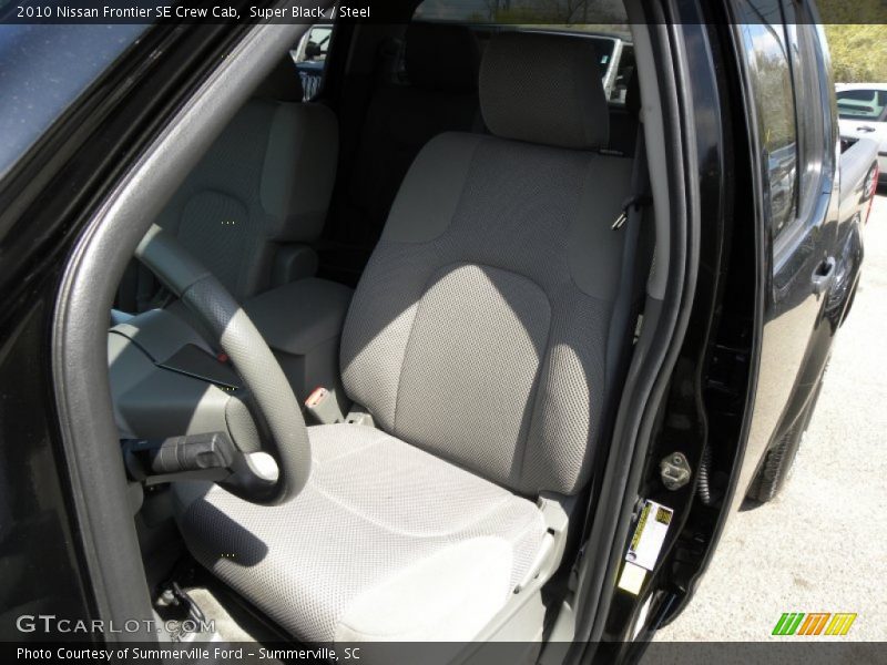 Super Black / Steel 2010 Nissan Frontier SE Crew Cab