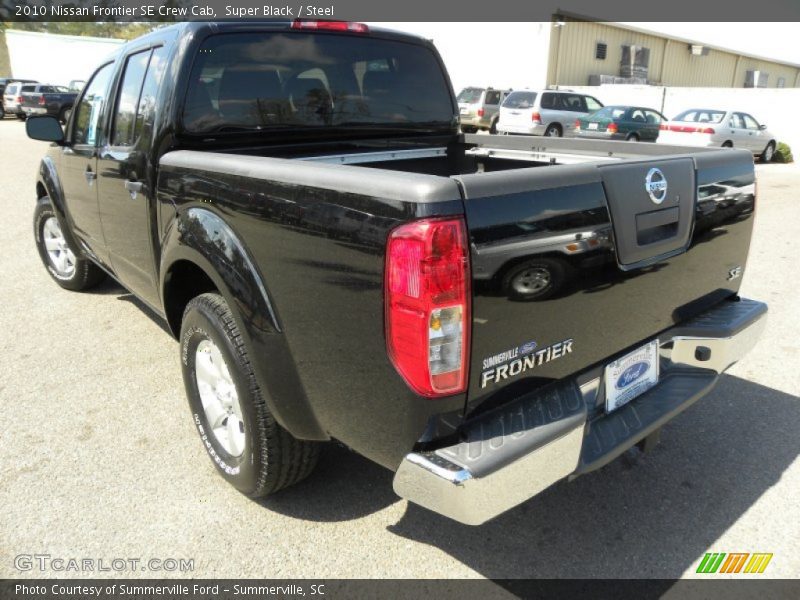 Super Black / Steel 2010 Nissan Frontier SE Crew Cab