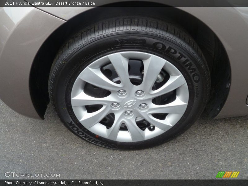 Desert Bronze / Beige 2011 Hyundai Elantra GLS