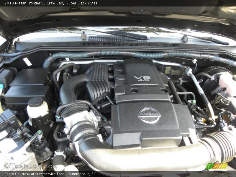 Super Black / Steel 2010 Nissan Frontier SE Crew Cab