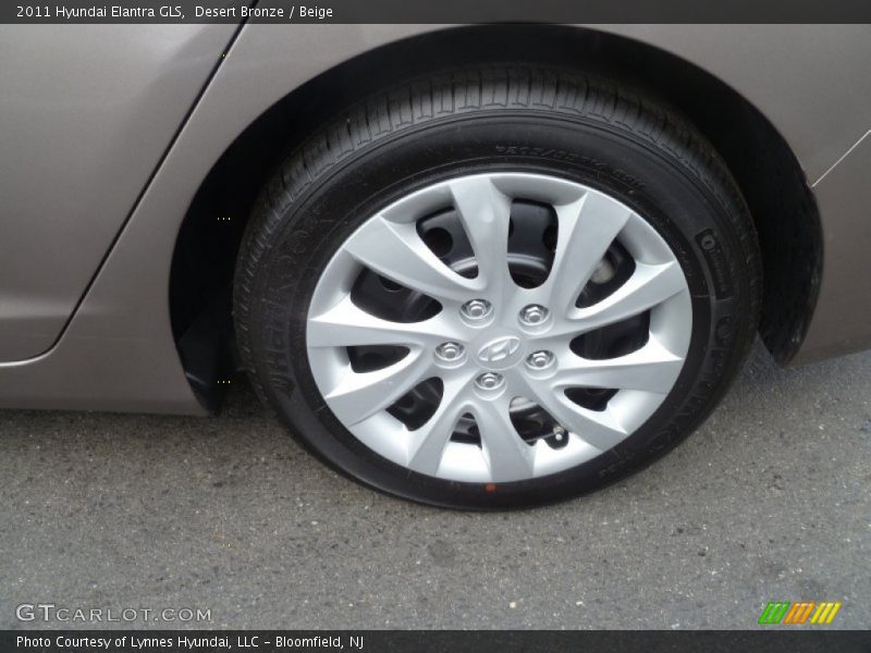 Desert Bronze / Beige 2011 Hyundai Elantra GLS