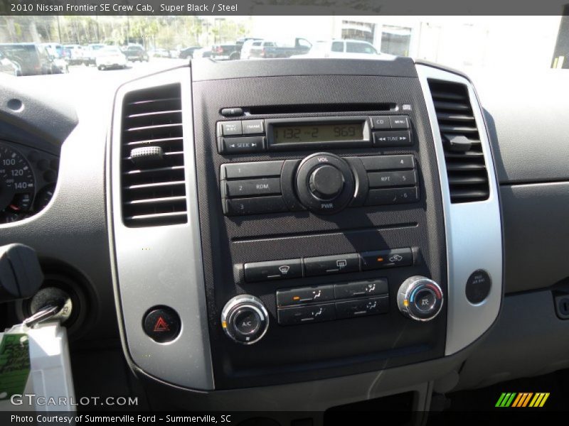 Super Black / Steel 2010 Nissan Frontier SE Crew Cab