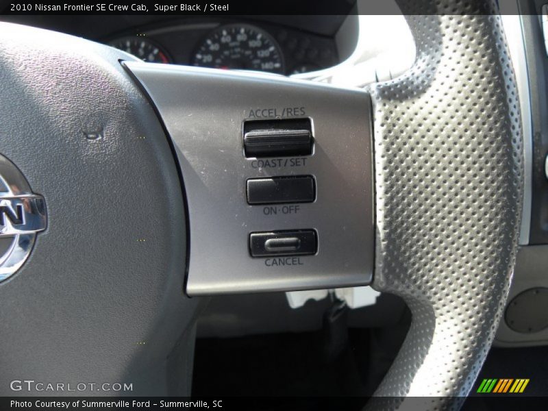 Super Black / Steel 2010 Nissan Frontier SE Crew Cab