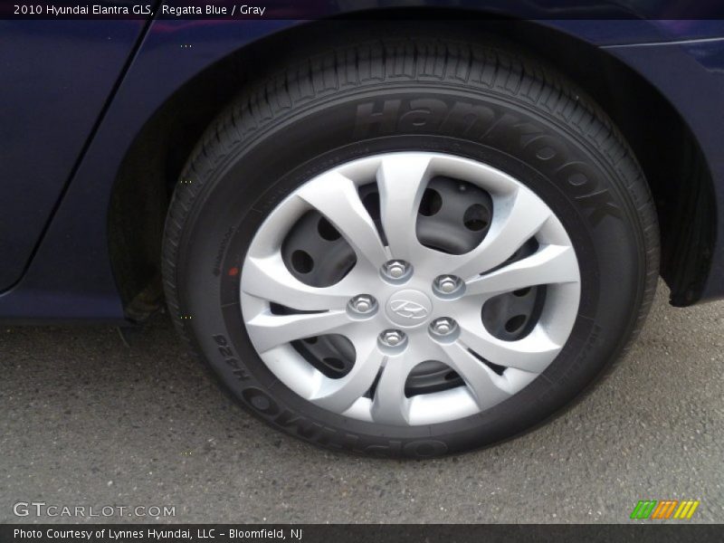 Regatta Blue / Gray 2010 Hyundai Elantra GLS