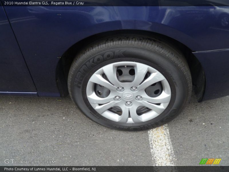 Regatta Blue / Gray 2010 Hyundai Elantra GLS
