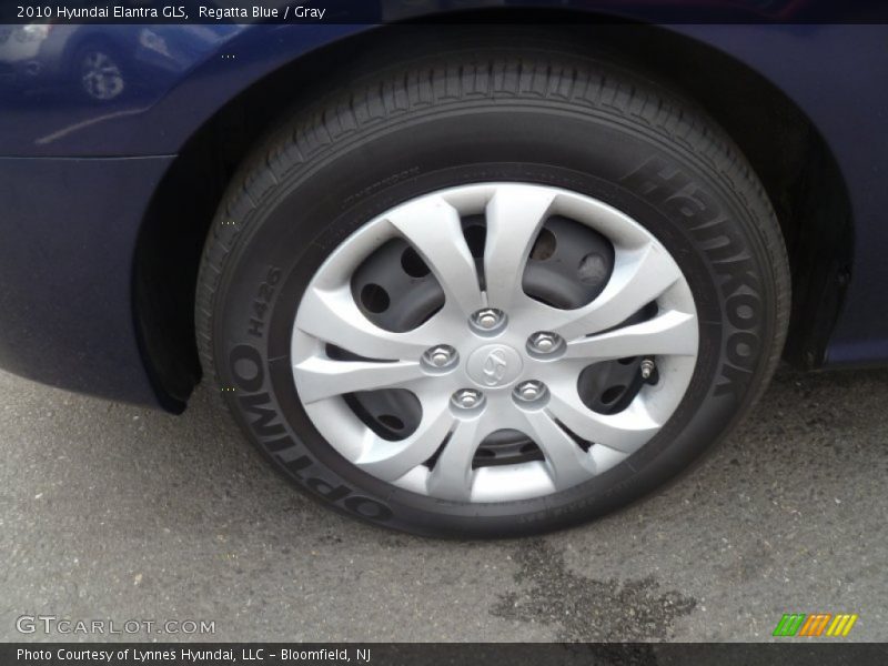 Regatta Blue / Gray 2010 Hyundai Elantra GLS