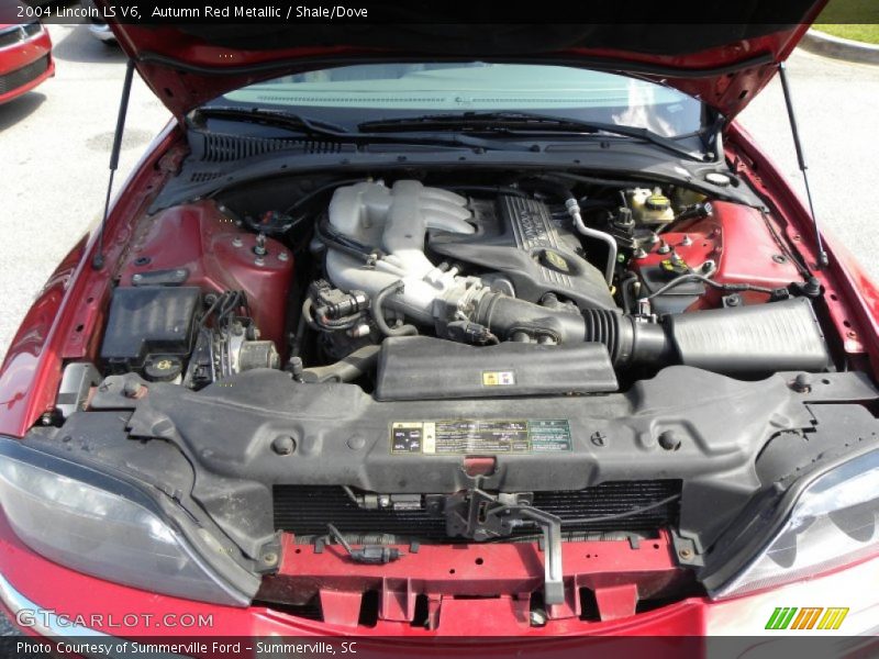 Autumn Red Metallic / Shale/Dove 2004 Lincoln LS V6