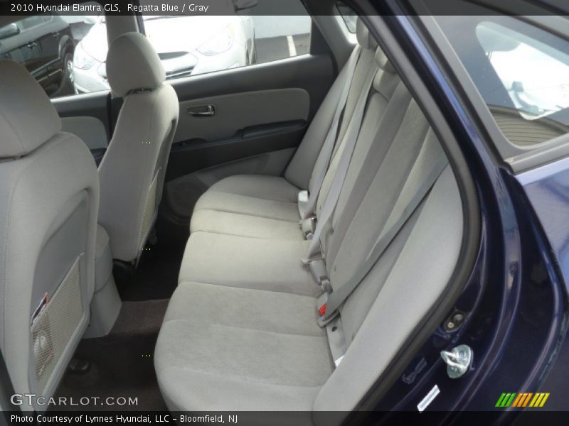 Regatta Blue / Gray 2010 Hyundai Elantra GLS