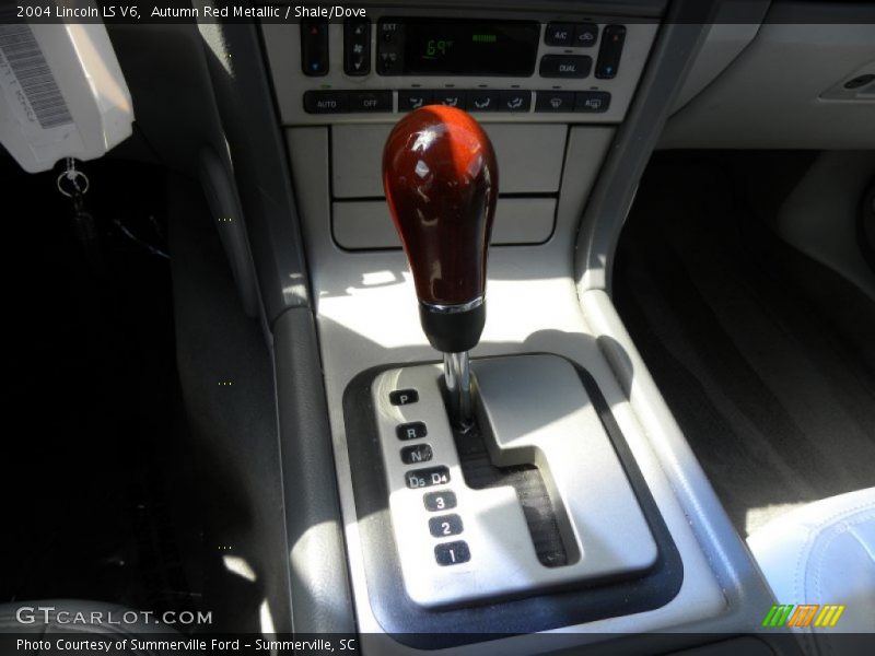 Autumn Red Metallic / Shale/Dove 2004 Lincoln LS V6