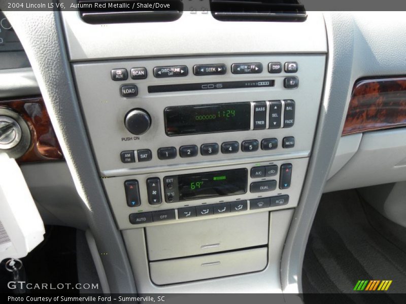 Autumn Red Metallic / Shale/Dove 2004 Lincoln LS V6
