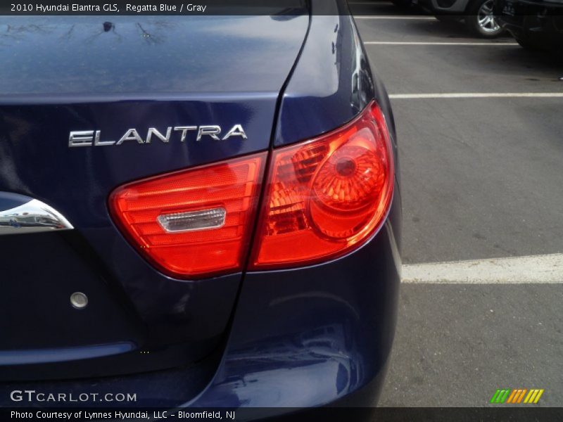 Regatta Blue / Gray 2010 Hyundai Elantra GLS