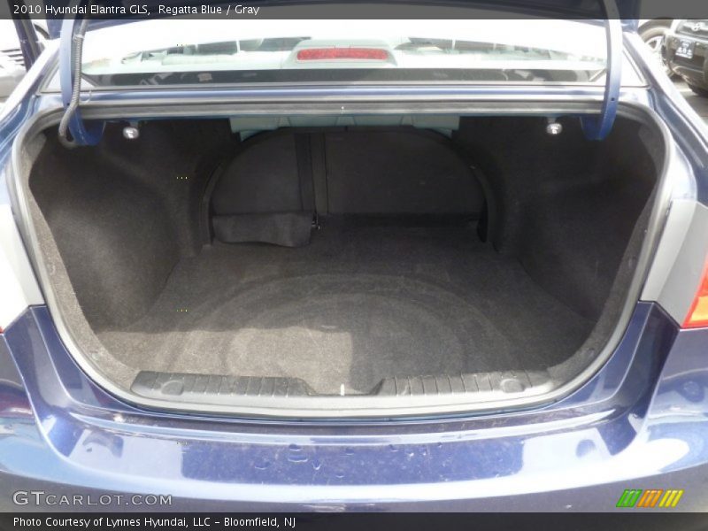 Regatta Blue / Gray 2010 Hyundai Elantra GLS