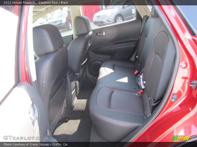 Cayenne Red / Black 2011 Nissan Rogue SL