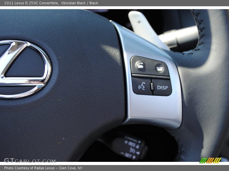 Obsidian Black / Black 2011 Lexus IS 250C Convertible