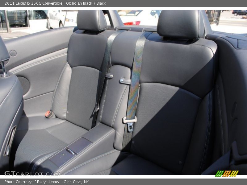 Obsidian Black / Black 2011 Lexus IS 250C Convertible