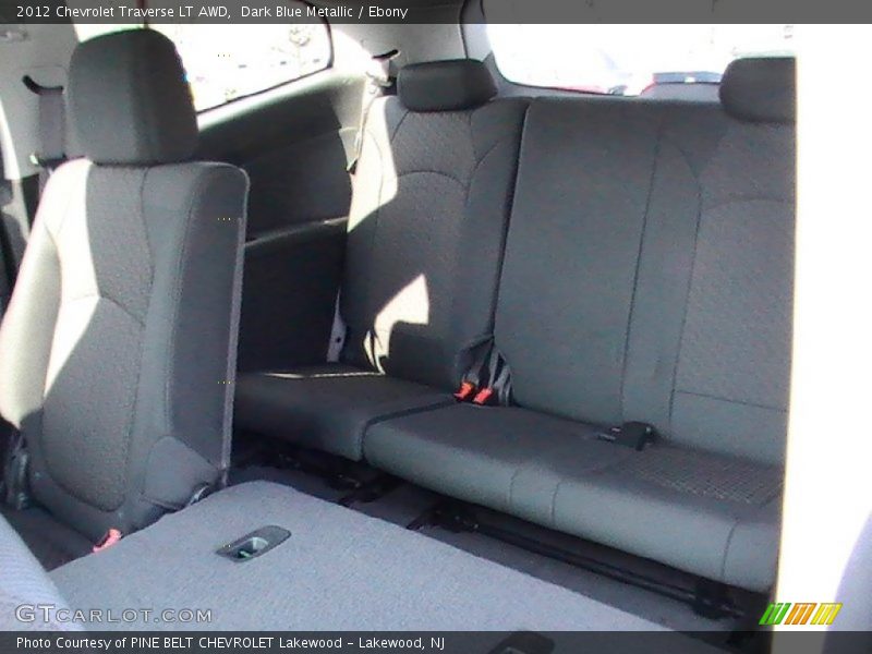 Dark Blue Metallic / Ebony 2012 Chevrolet Traverse LT AWD