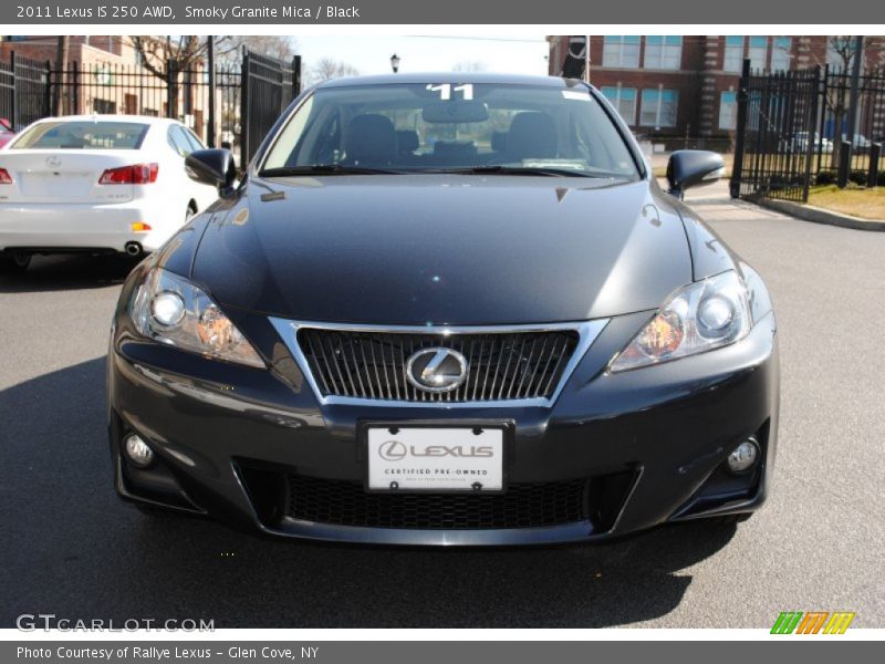 Smoky Granite Mica / Black 2011 Lexus IS 250 AWD