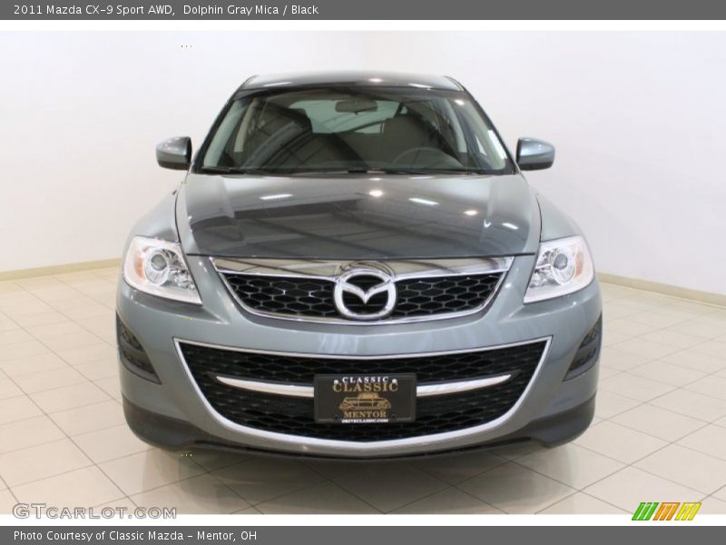 Dolphin Gray Mica / Black 2011 Mazda CX-9 Sport AWD