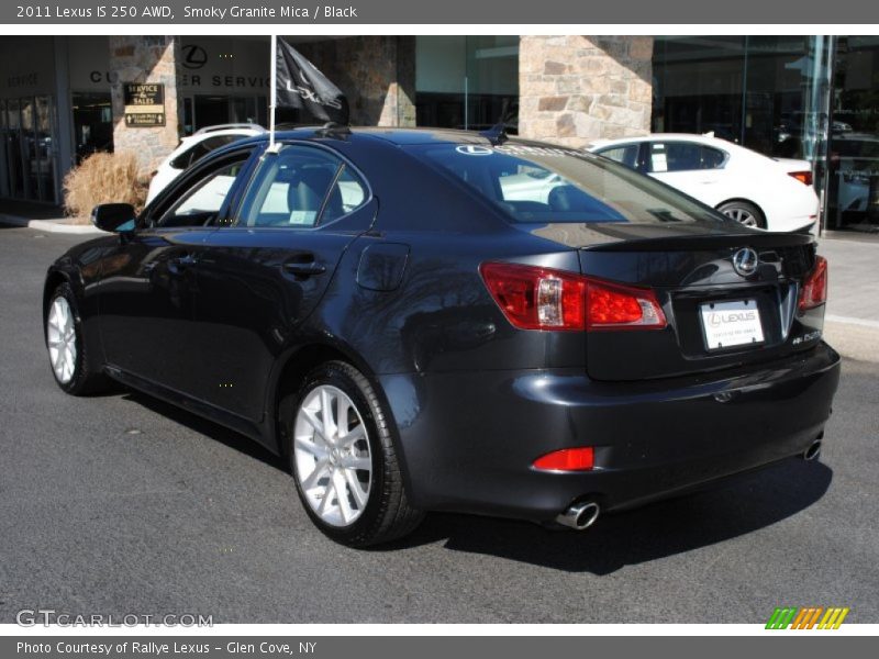 Smoky Granite Mica / Black 2011 Lexus IS 250 AWD