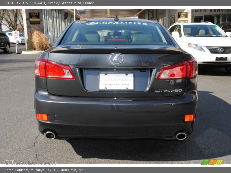 Smoky Granite Mica / Black 2011 Lexus IS 250 AWD