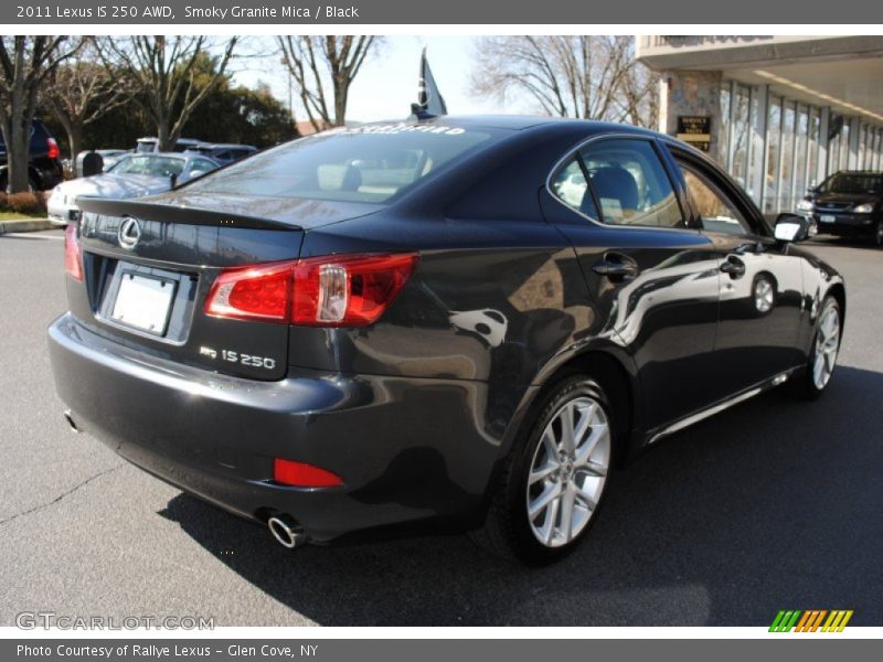 Smoky Granite Mica / Black 2011 Lexus IS 250 AWD