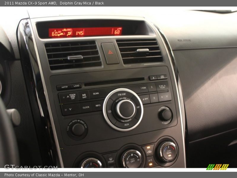 Dolphin Gray Mica / Black 2011 Mazda CX-9 Sport AWD