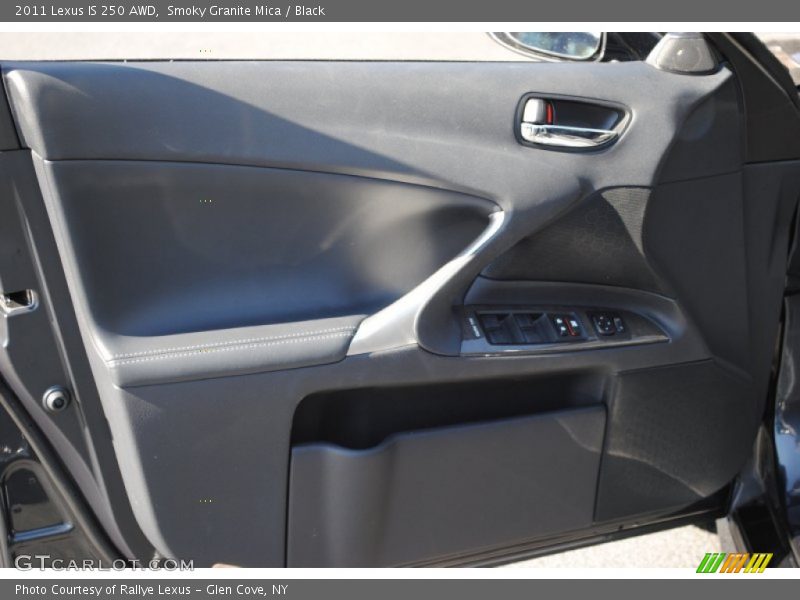 Smoky Granite Mica / Black 2011 Lexus IS 250 AWD