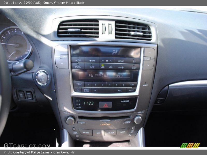 Smoky Granite Mica / Black 2011 Lexus IS 250 AWD