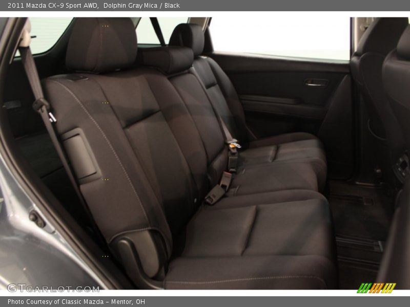 Dolphin Gray Mica / Black 2011 Mazda CX-9 Sport AWD