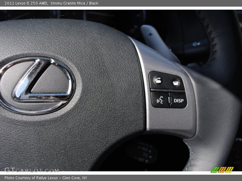 Smoky Granite Mica / Black 2011 Lexus IS 250 AWD