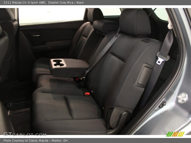 Dolphin Gray Mica / Black 2011 Mazda CX-9 Sport AWD
