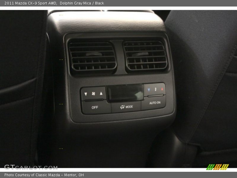 Dolphin Gray Mica / Black 2011 Mazda CX-9 Sport AWD