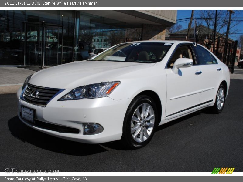 Starfire White Pearl / Parchment 2011 Lexus ES 350