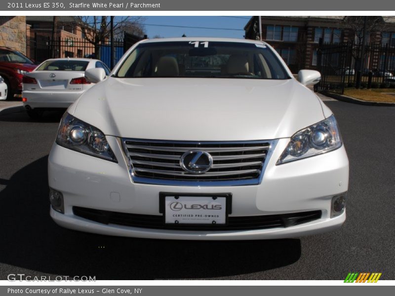 Starfire White Pearl / Parchment 2011 Lexus ES 350