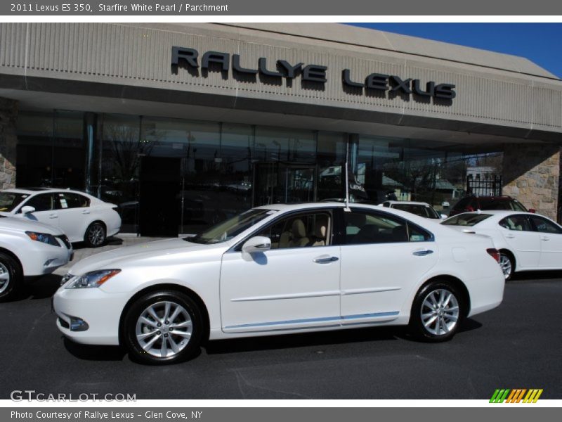 Starfire White Pearl / Parchment 2011 Lexus ES 350