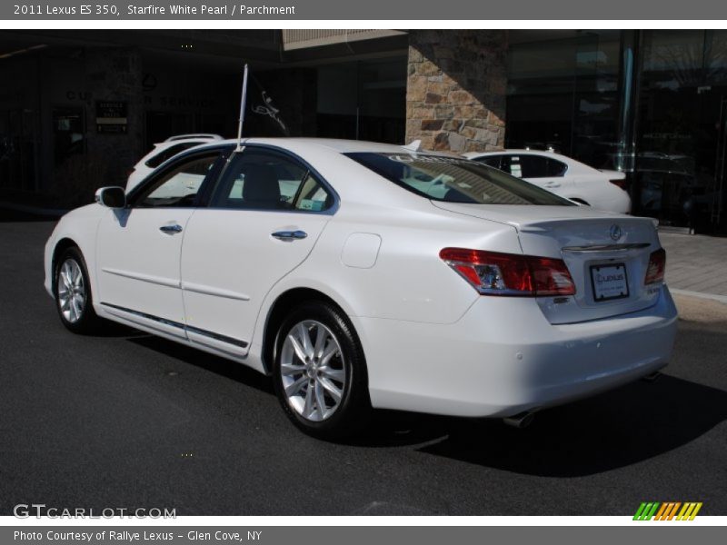 Starfire White Pearl / Parchment 2011 Lexus ES 350