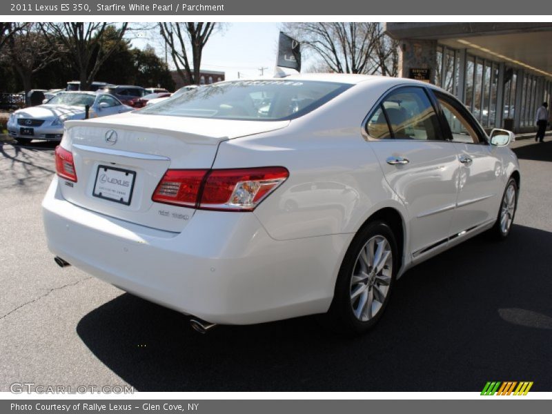 Starfire White Pearl / Parchment 2011 Lexus ES 350