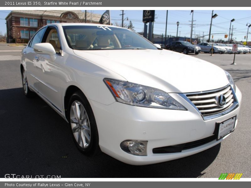 Starfire White Pearl / Parchment 2011 Lexus ES 350