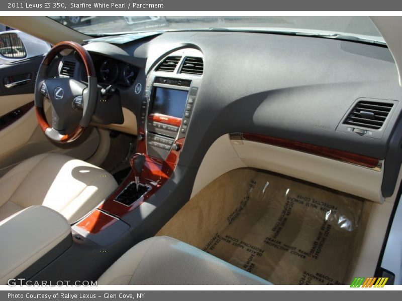 Starfire White Pearl / Parchment 2011 Lexus ES 350