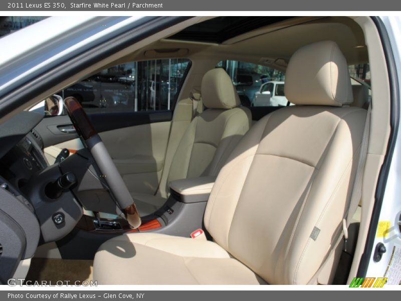 Starfire White Pearl / Parchment 2011 Lexus ES 350
