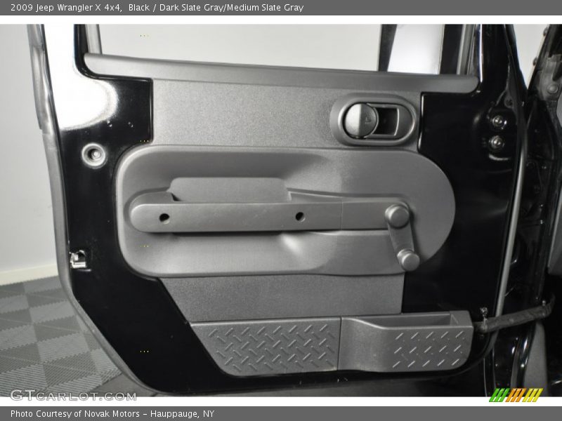 Black / Dark Slate Gray/Medium Slate Gray 2009 Jeep Wrangler X 4x4