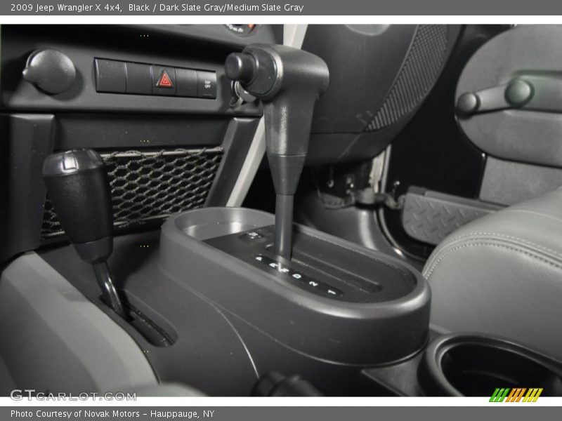 Black / Dark Slate Gray/Medium Slate Gray 2009 Jeep Wrangler X 4x4