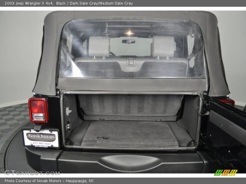 Black / Dark Slate Gray/Medium Slate Gray 2009 Jeep Wrangler X 4x4