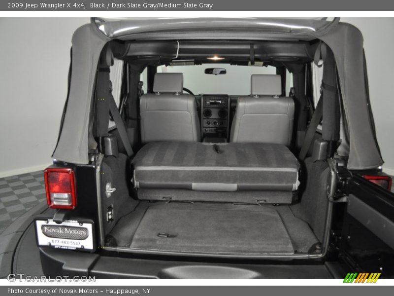 Black / Dark Slate Gray/Medium Slate Gray 2009 Jeep Wrangler X 4x4
