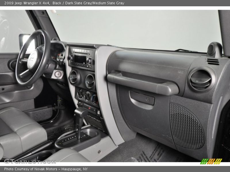 Black / Dark Slate Gray/Medium Slate Gray 2009 Jeep Wrangler X 4x4