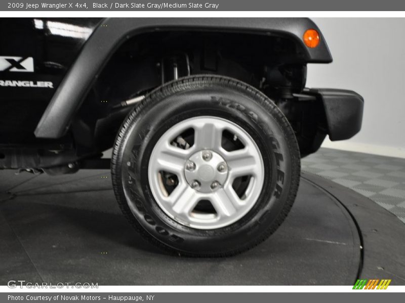 Black / Dark Slate Gray/Medium Slate Gray 2009 Jeep Wrangler X 4x4